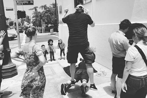 Federico Leone backstage photography