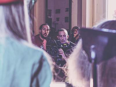 Federico Leone backstage photography