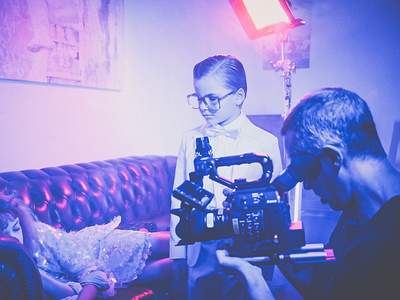 Federico Leone backstage photography