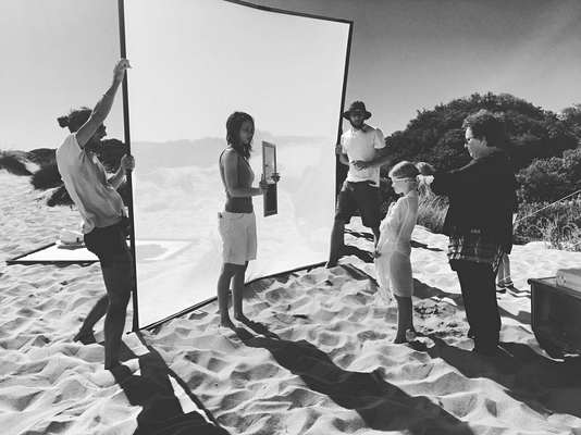 Federico Leone backstage photography