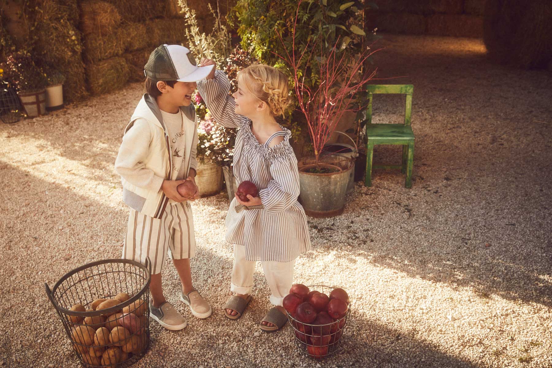 Kids fashion advertising campaign for Brunello Cucinelli by Federico Leone - Image 04