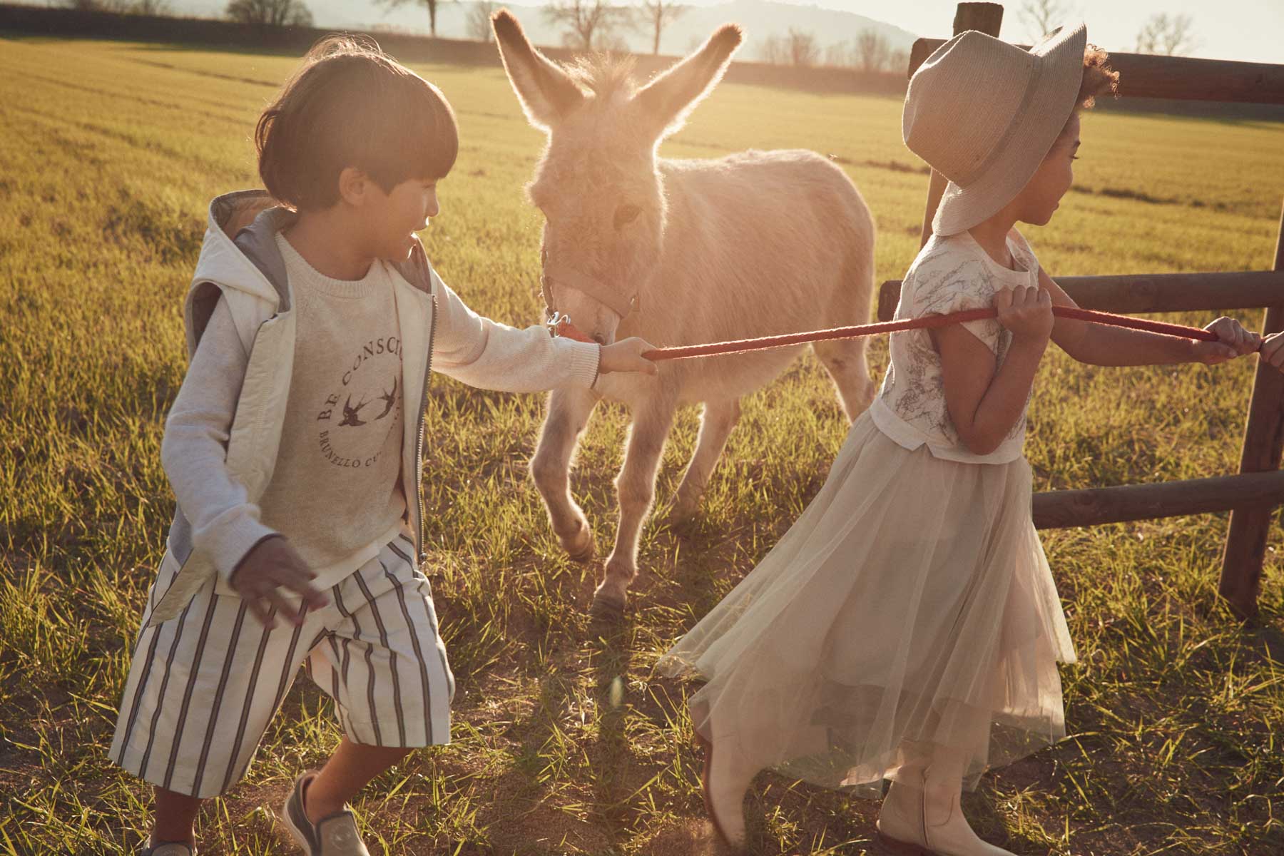 Kids fashion advertising campaign for Brunello Cucinelli by Federico Leone - Image 12