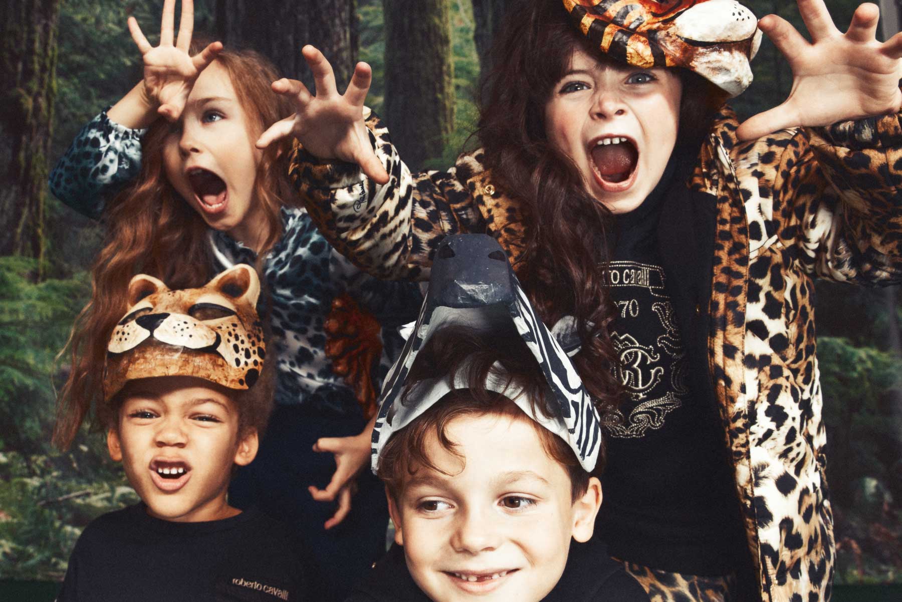 Kids fashion advertising campaign for Roberto Cavalli by Federico Leone - Image 01