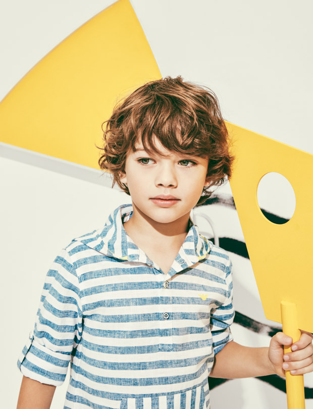 ARMANI JUNIOR kids fashion adv, fotografo Federico Leone - Milano - Image 04