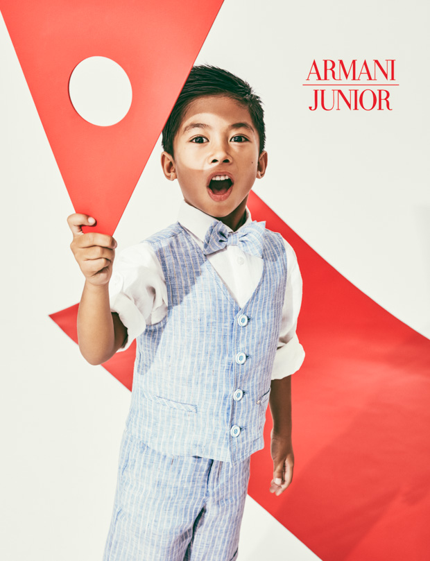 ARMANI JUNIOR kids fashion adv, fotografo Federico Leone - Milano - Image 07