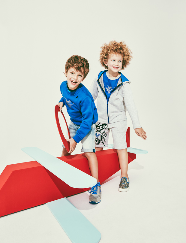 ARMANI JUNIOR kids fashion adv, fotografo Federico Leone - Milano - Image 09