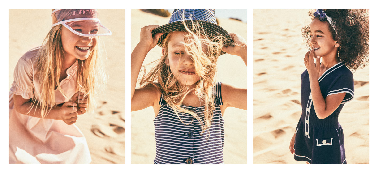 Armani kids fashion campaign shot on Sardinian sand dunes by Federico Leone - Image 12