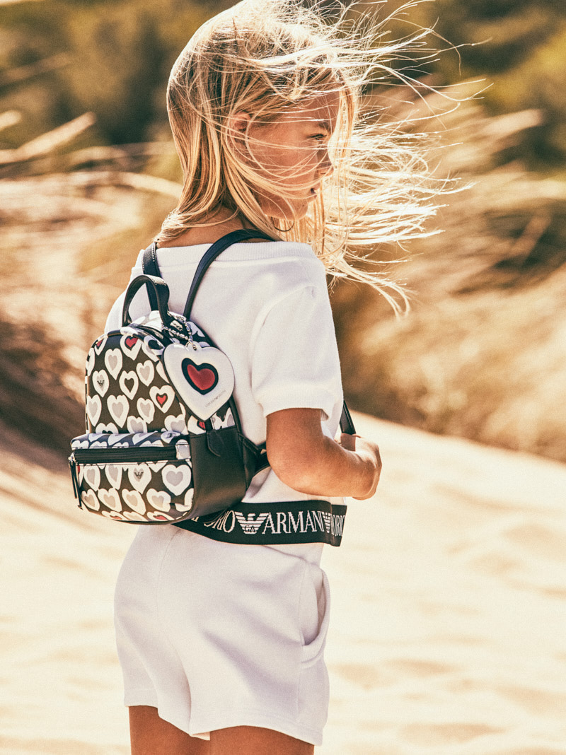 Armani kids fashion campaign shot on Sardinian sand dunes by Federico Leone - Image 14