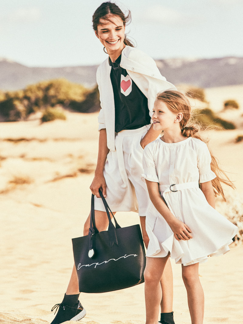 Armani kids fashion campaign shot on Sardinian sand dunes by Federico Leone - Image 16