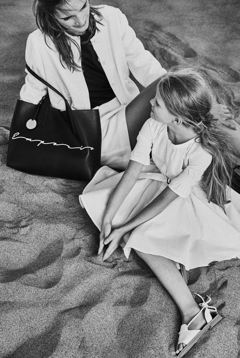 Armani kids fashion campaign shot on Sardinian sand dunes by Federico Leone - Image 18