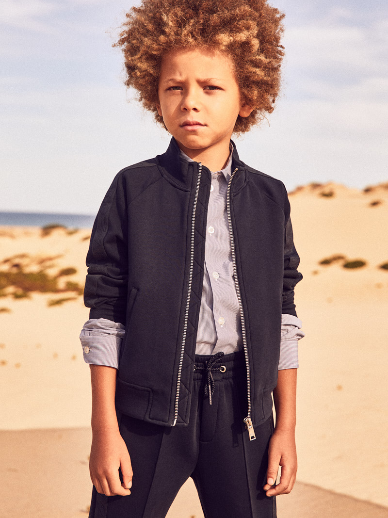 Armani kids fashion campaign shot on Sardinian sand dunes by Federico Leone - Image 22