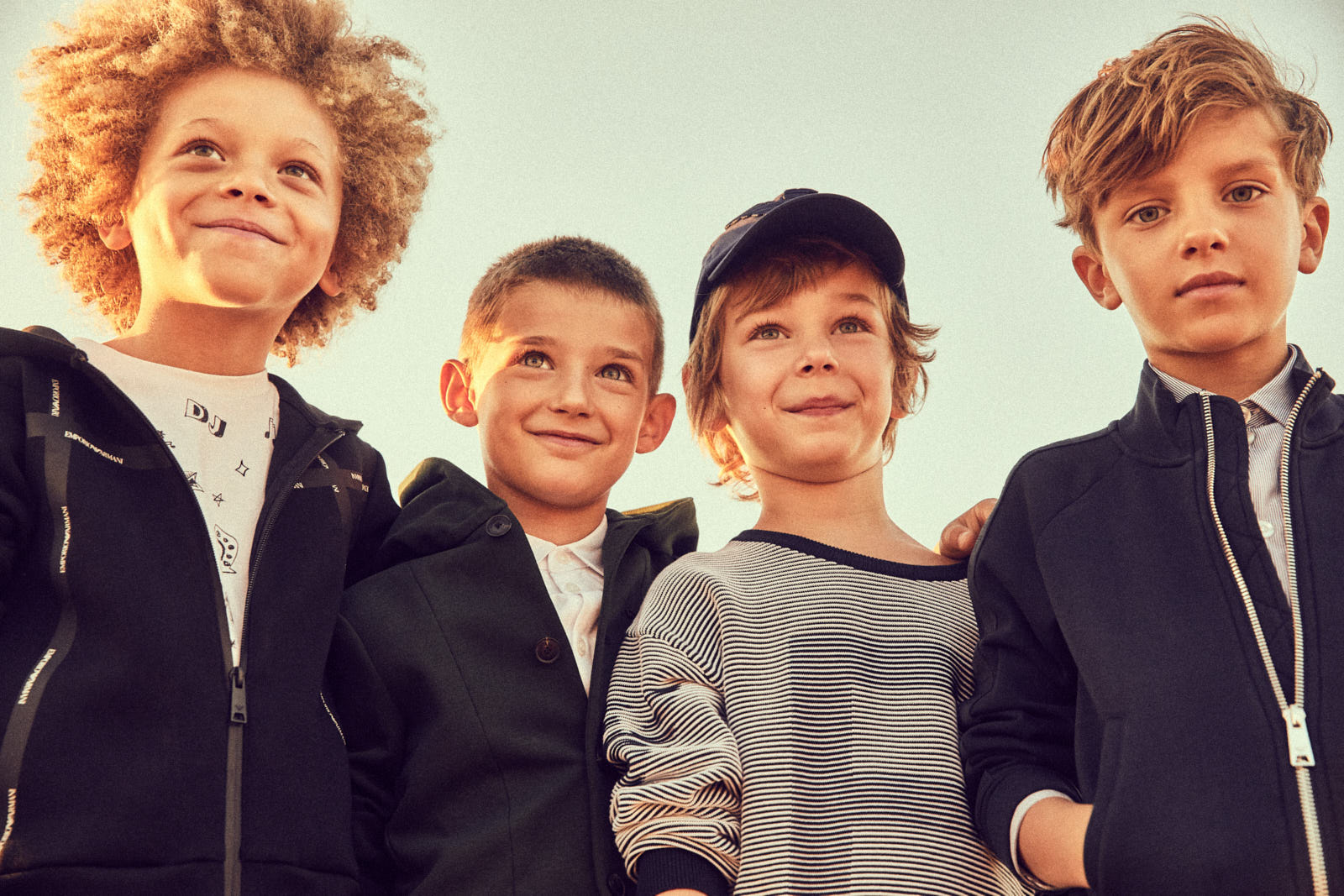 Armani kids fashion campaign shot on Sardinian sand dunes by Federico Leone - Image 23