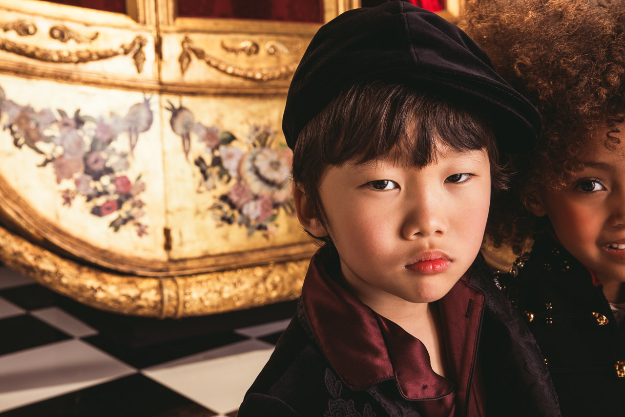 Kids fashion advertising campaign for Dolce&Gabbana by Federico Leone - Image 05