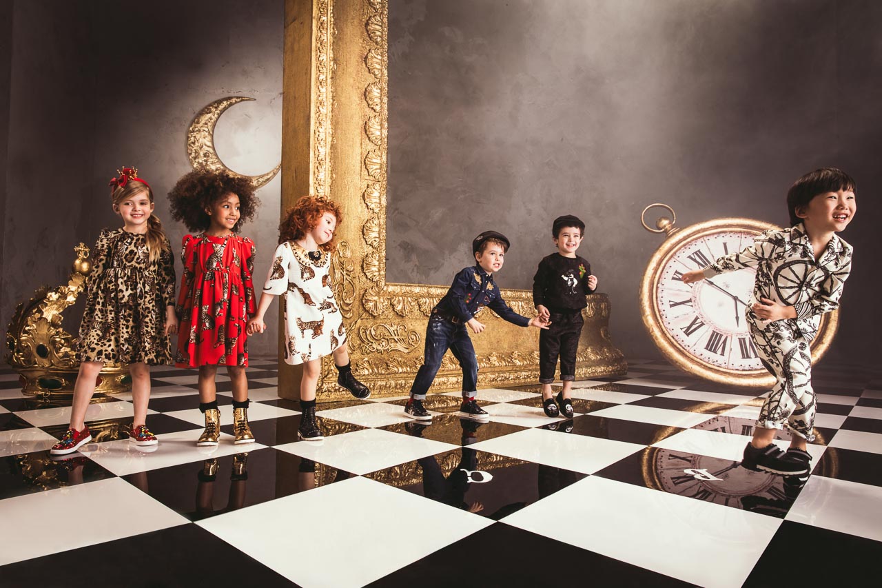 Kids fashion advertising campaign for Dolce&Gabbana by Federico Leone - Image 06