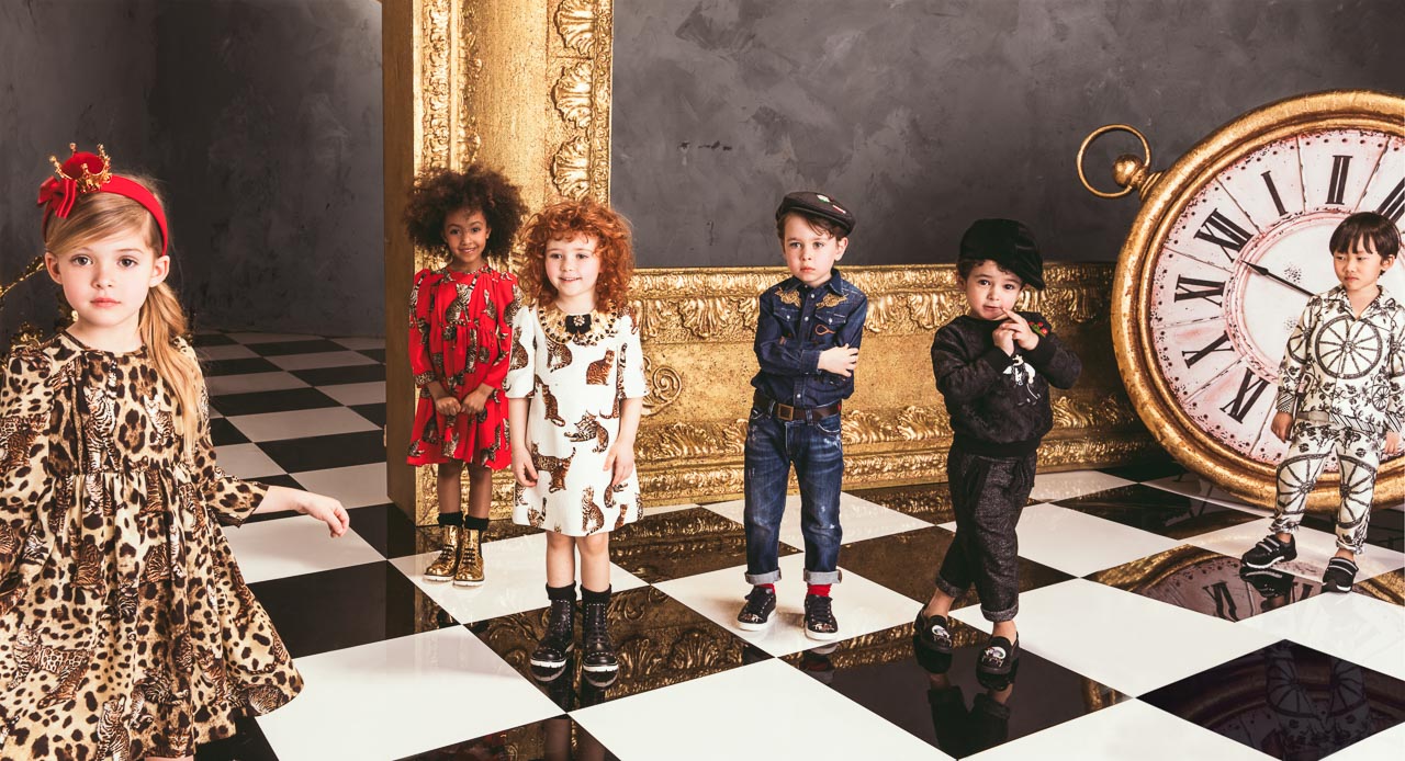 Kids fashion advertising campaign for Dolce&Gabbana by Federico Leone - Image 07
