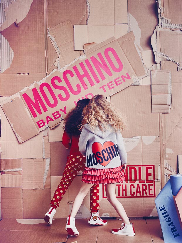 Kids fashion advertising campaign for Moschino by Federico Leone - Image 07