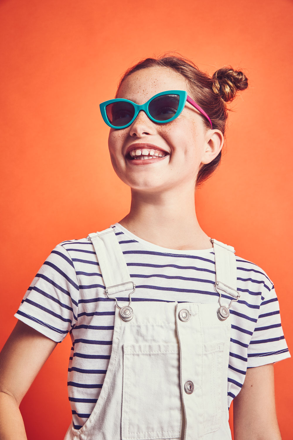 Kids fashion advertising campaign for Vogue Eyewear Luxottica by Federico Leone - Image 04