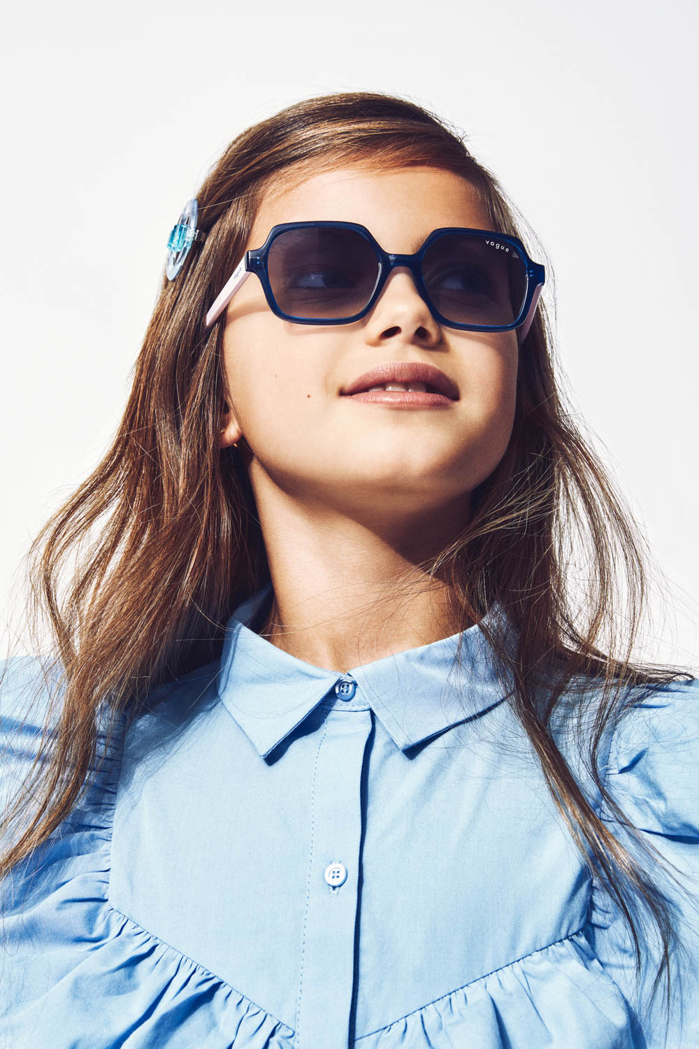 Kids fashion advertising campaign for Vogue Eyewear Luxottica by Federico Leone - Image 06