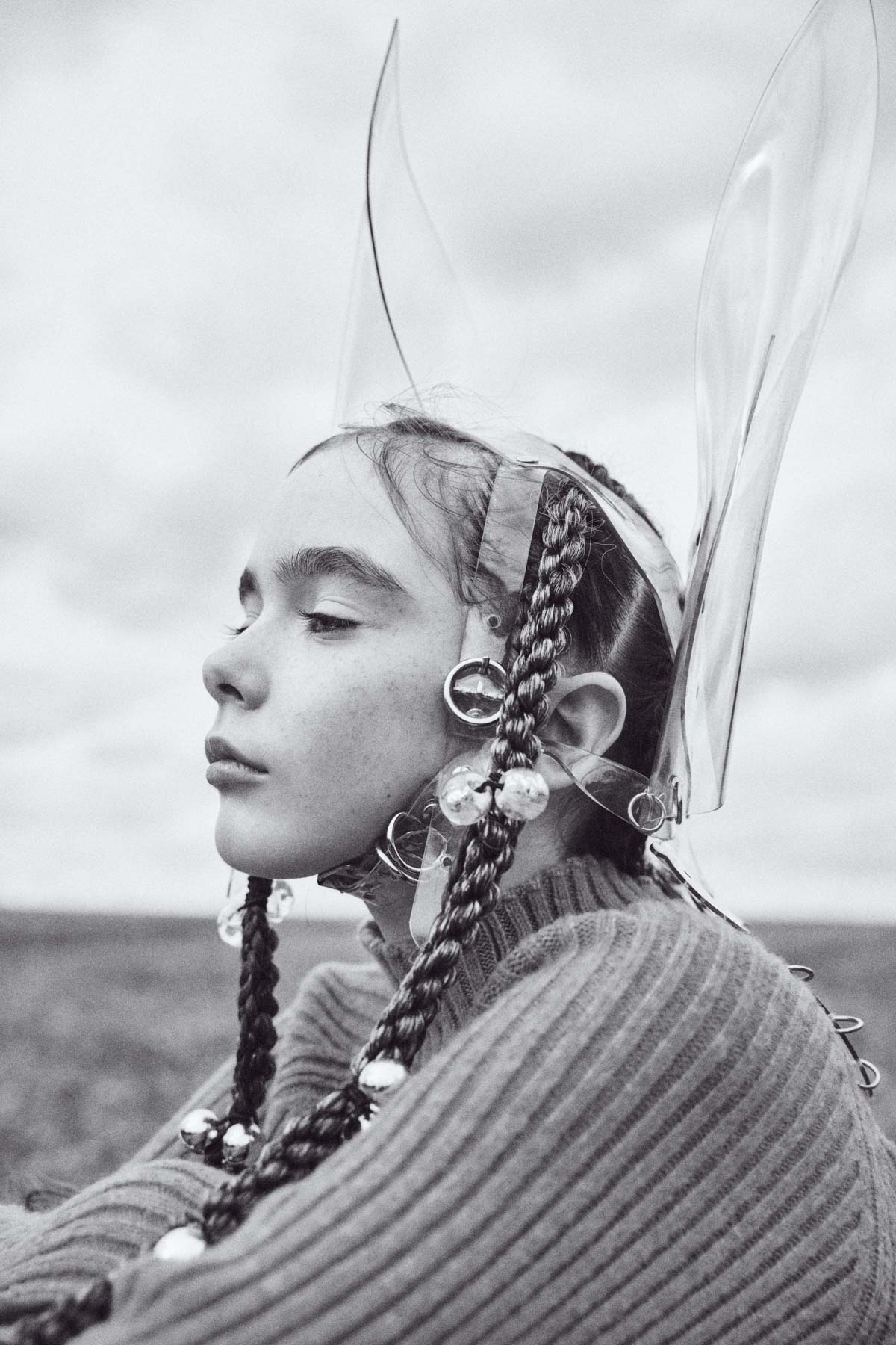 Futuristic kids fashion editorial exploring space themes for Scimparello Magazine - Image 07