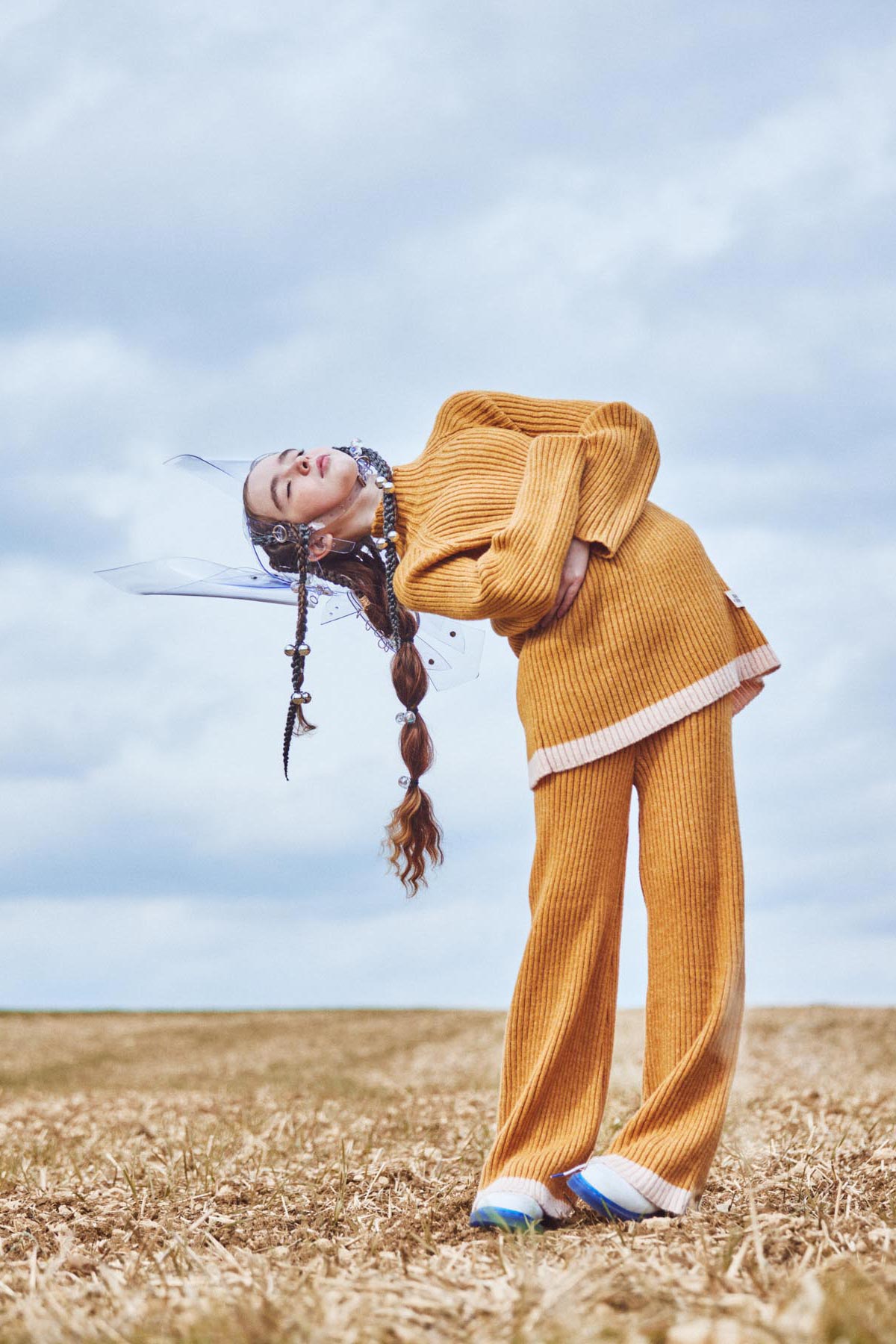 Futuristic kids fashion editorial exploring space themes for Scimparello Magazine - Image 08