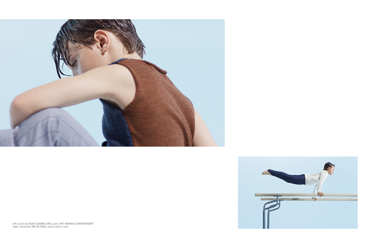 Editorial shoot for Papier Mâché, one of the most innovative kids fashion magazines in the world by Federico Leone - Image 03