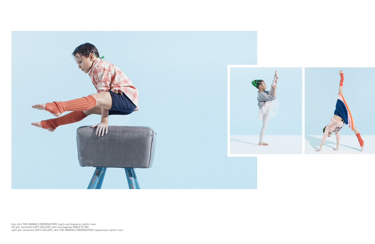 Editorial shoot for Papier Mâché, one of the most innovative kids fashion magazines in the world by Federico Leone - Image 13