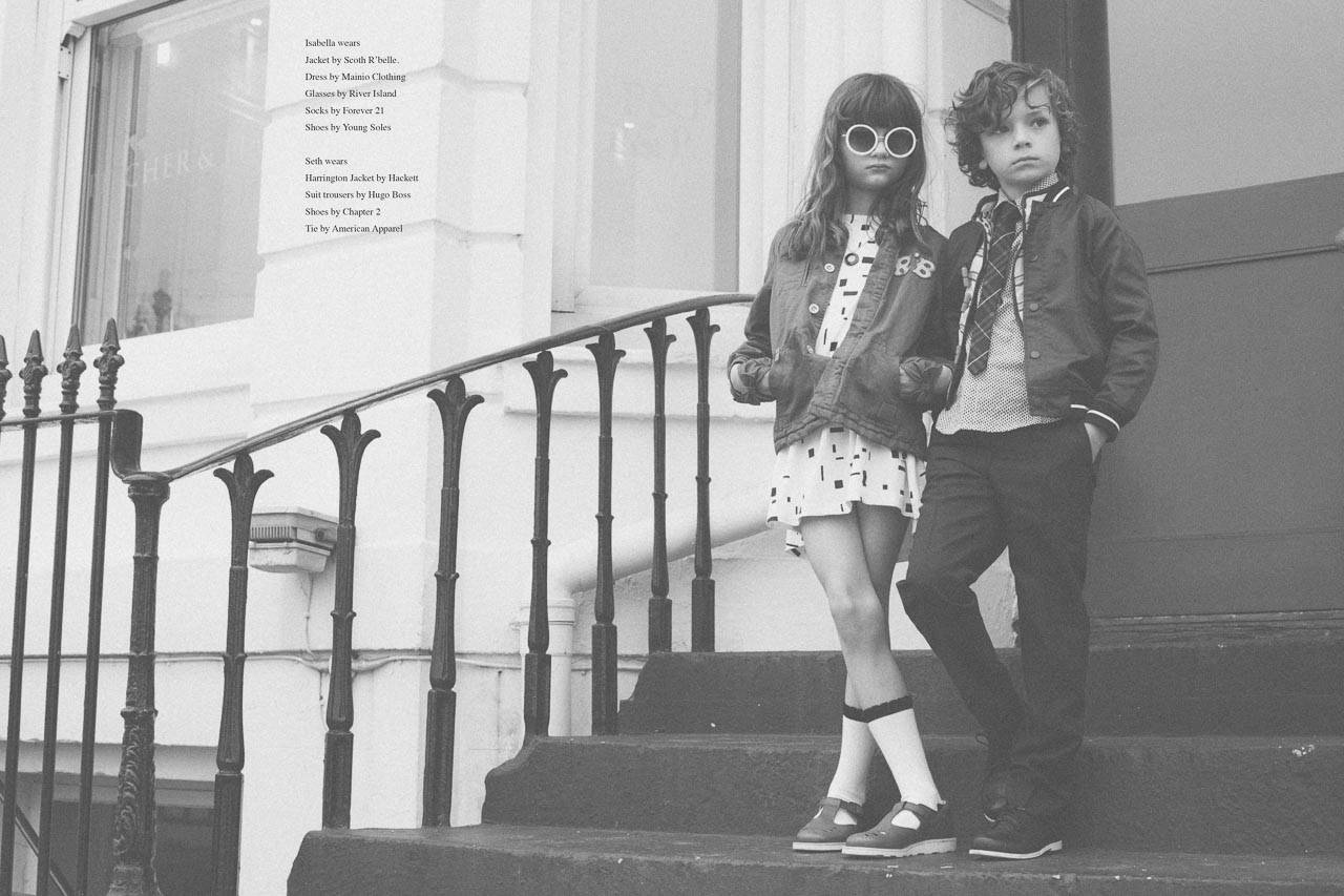 Kids fashion editorial for Papier Mâché magazine by Federico Leone - Image 03