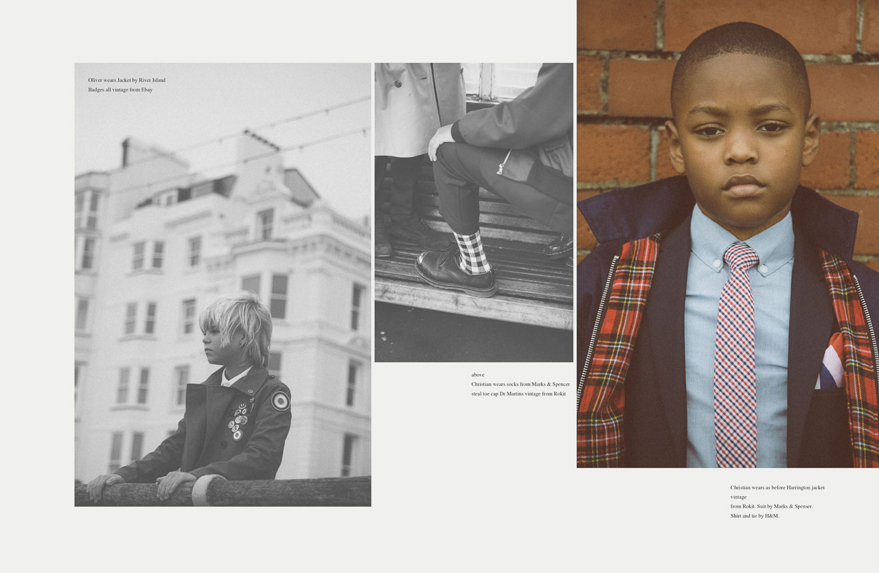 Kids fashion editorial for Papier Mâché magazine by Federico Leone - Image 12