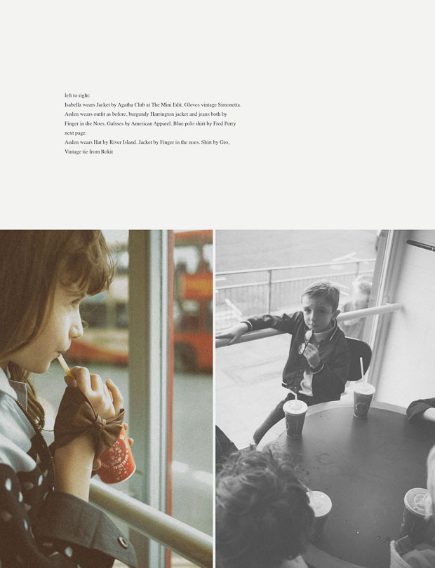 Kids fashion editorial for Papier Mâché magazine by Federico Leone - Image 13