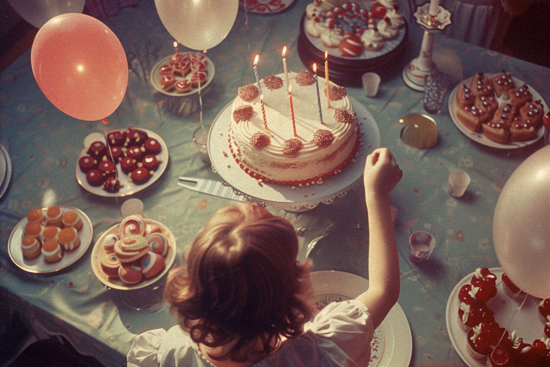 American B-Day parties — personal project by Federico Leone exploring the nostalgic charm of 1950s American children’s birthday parties - Image 05