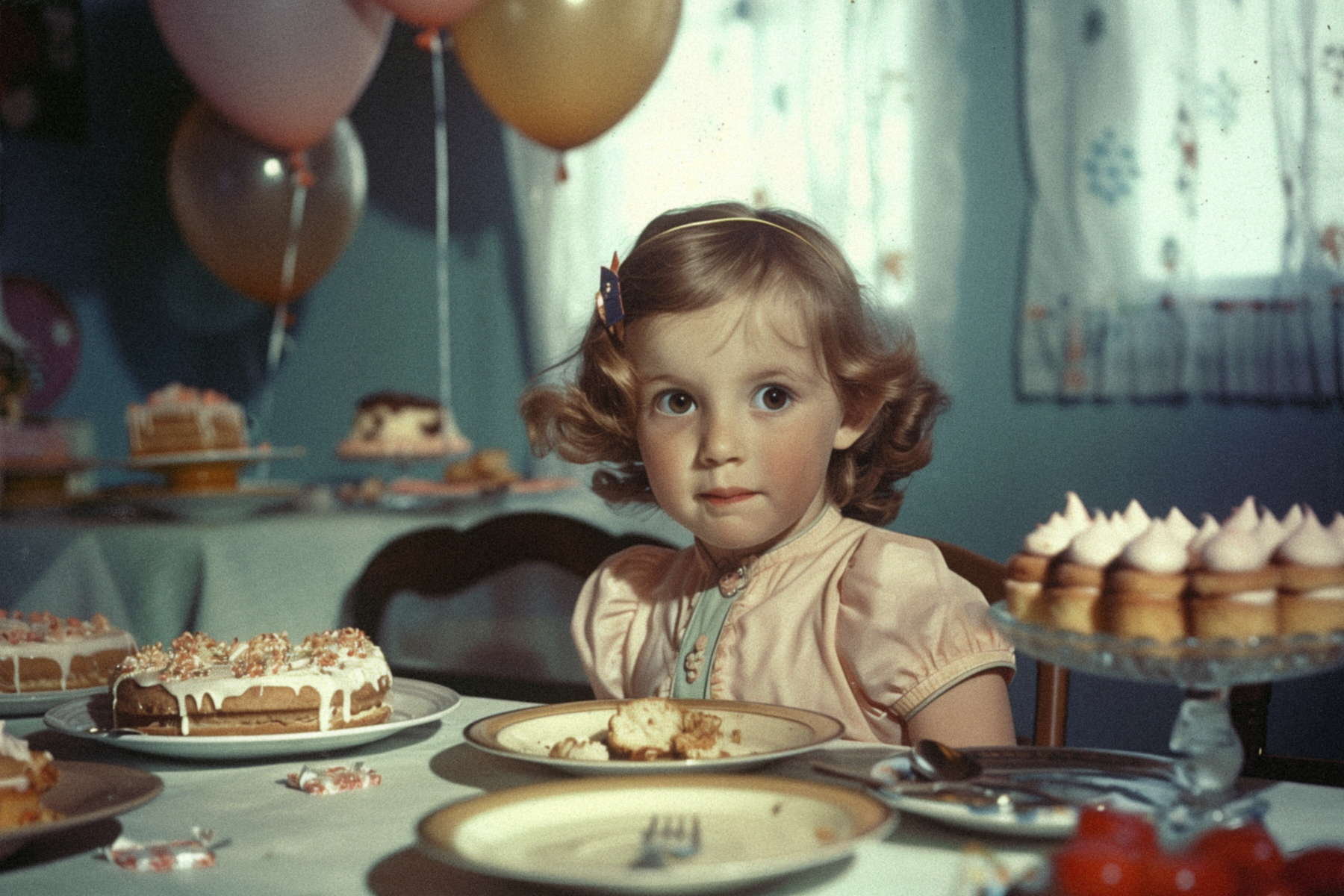 American B-Day parties — personal project by Federico Leone exploring the nostalgic charm of 1950s American children’s birthday parties - Image 07