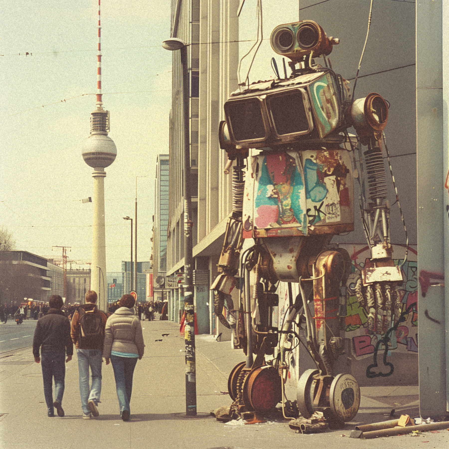 The Mutoids: a visual project by Federico Leone inspired by Berlin in the early 1990s, where post-punk art, recycling and rebellion turned chaos into beauty. - Image 02