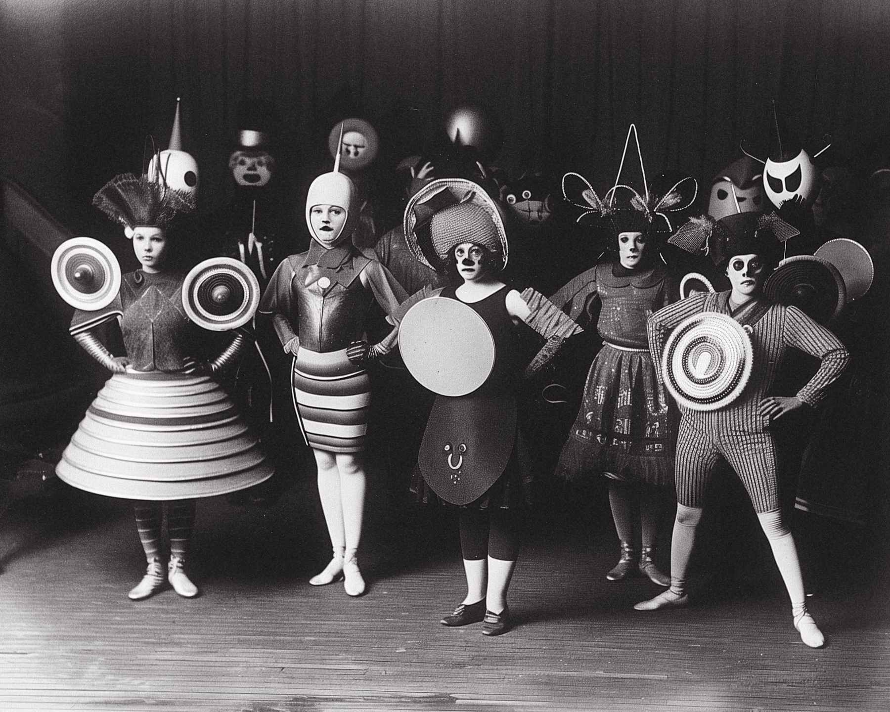 Weimar, 1934: children caught between art and absurdity in a Dadaist school play gone too far. - Image 07