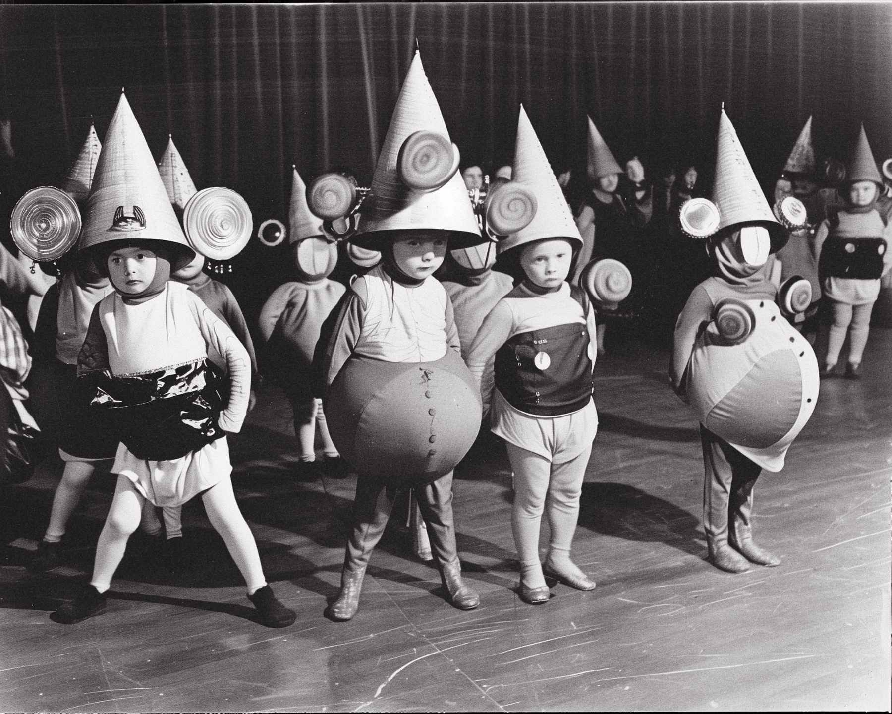 Weimar, 1934: children caught between art and absurdity in a Dadaist school play gone too far. - Image 13