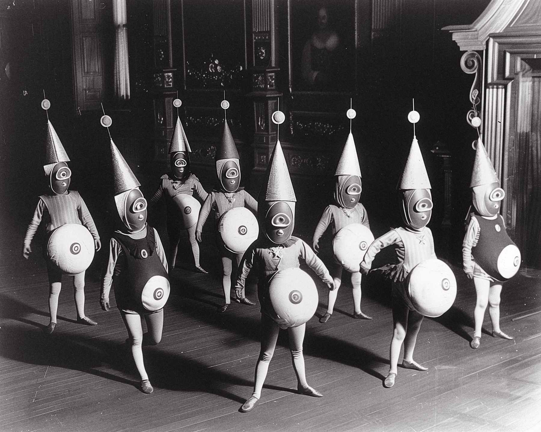 Weimar, 1934: children caught between art and absurdity in a Dadaist school play gone too far. - Image 18