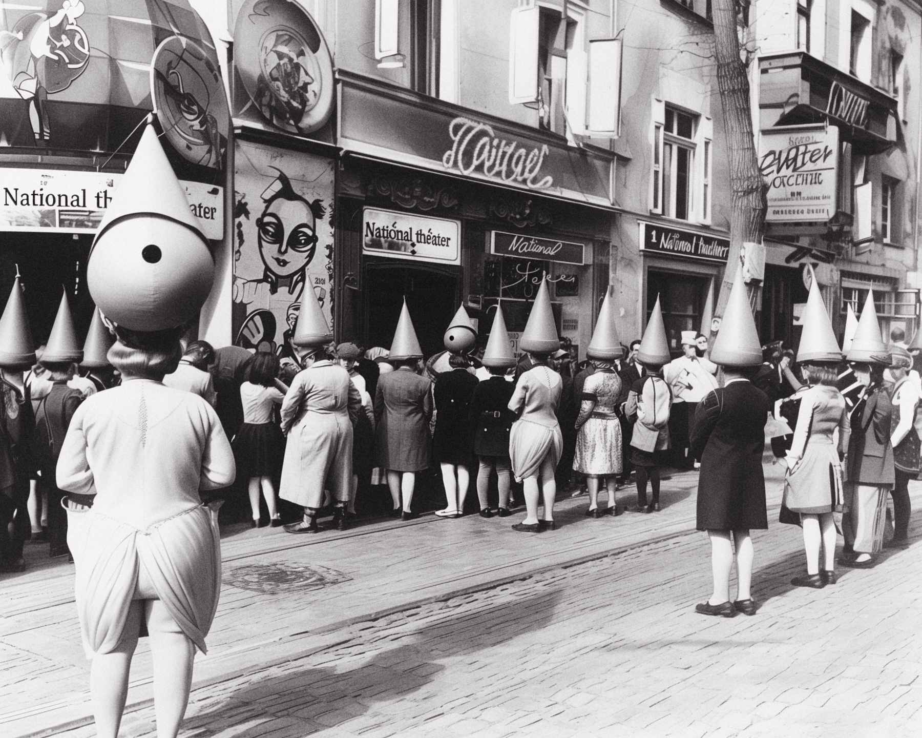 Weimar, 1934: children caught between art and absurdity in a Dadaist school play gone too far. - Image 21