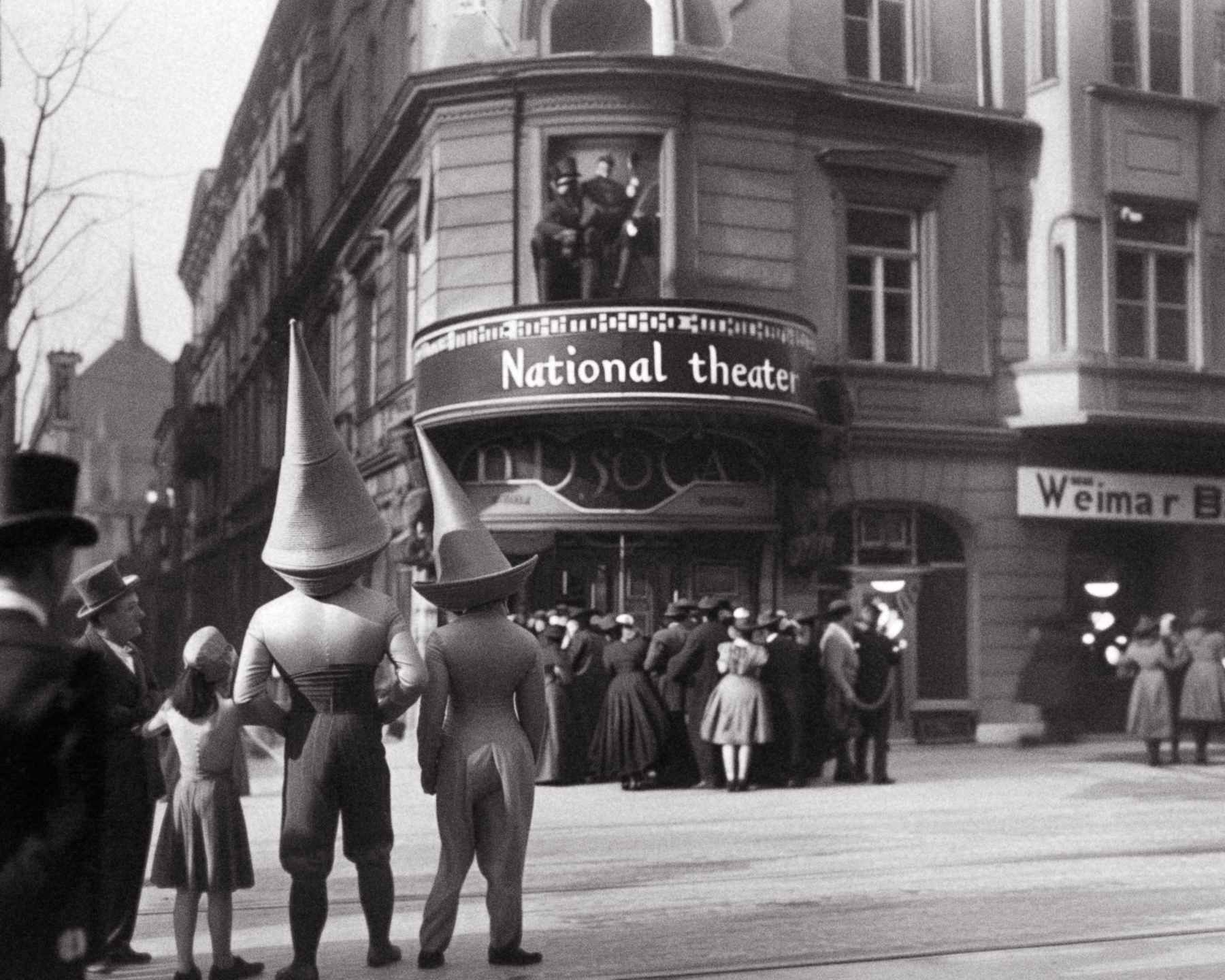 Weimar, 1934: children caught between art and absurdity in a Dadaist school play gone too far. - Image 23