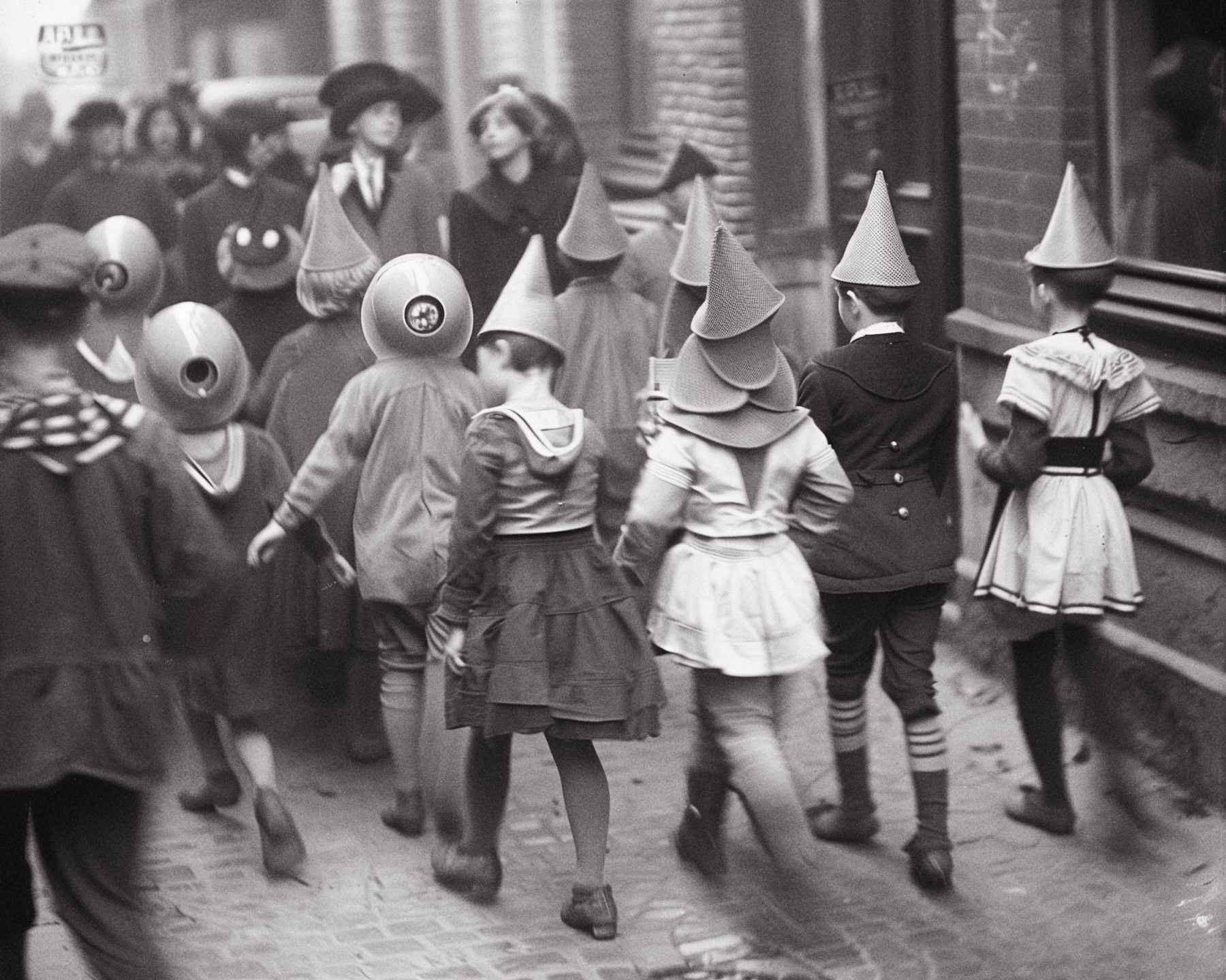 Weimar, 1934: children caught between art and absurdity in a Dadaist school play gone too far. - Image 24