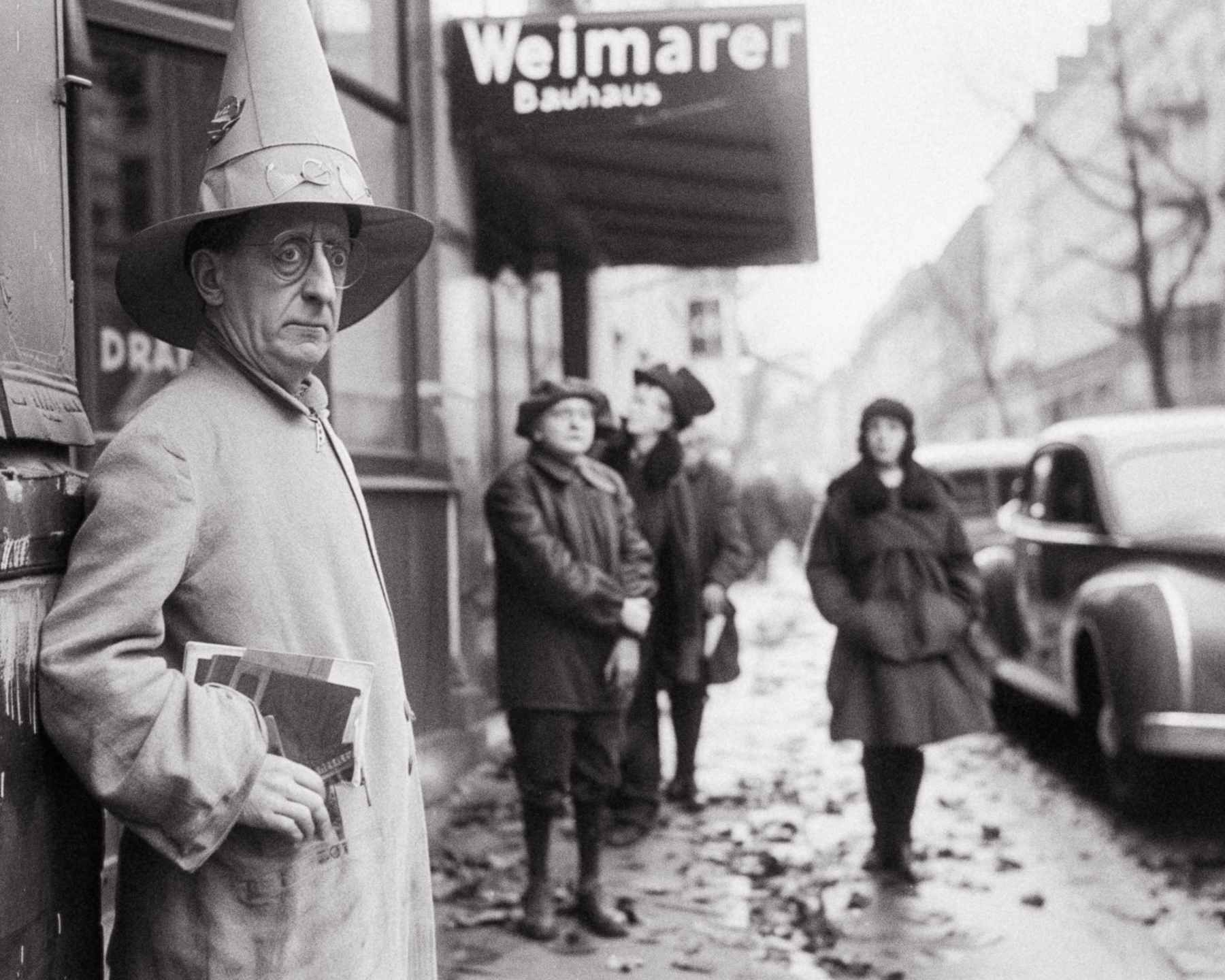 Weimar, 1934: children caught between art and absurdity in a Dadaist school play gone too far. - Image 25