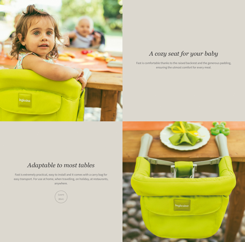 INGLESINA - TABLE SEATS - Image 01