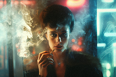 SEAN YOUNG 1983| making-of and rare test photos from 2010: The Year We Make Contact and Blade Runner sets