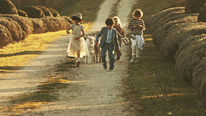 Brunello Cucinelli kids campaign by Federico Leone photographer